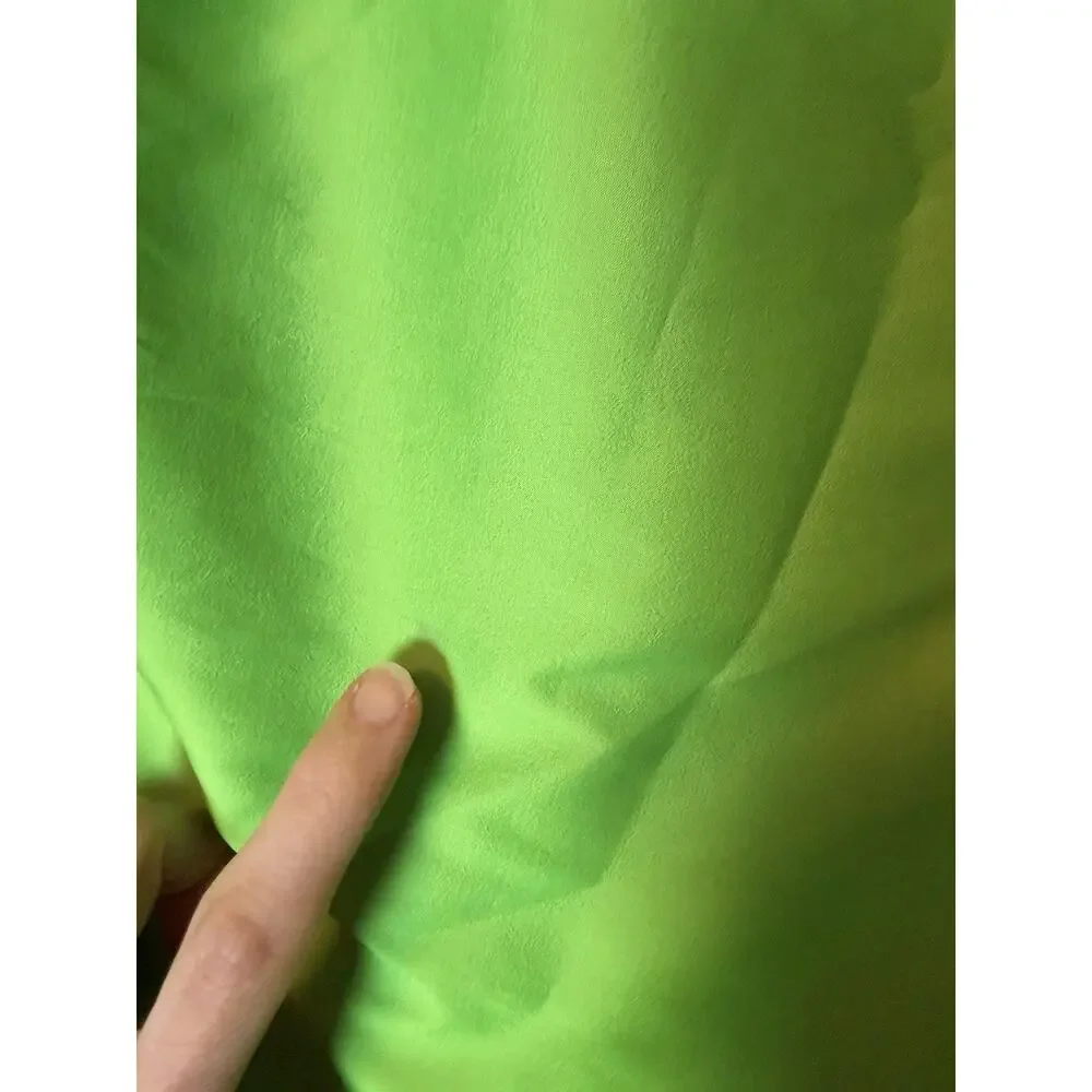 Sandro Womens Mini Skirt Ruffle Ruffles Green FR 34/ US 2 XS SFPJU00781 NWT $245